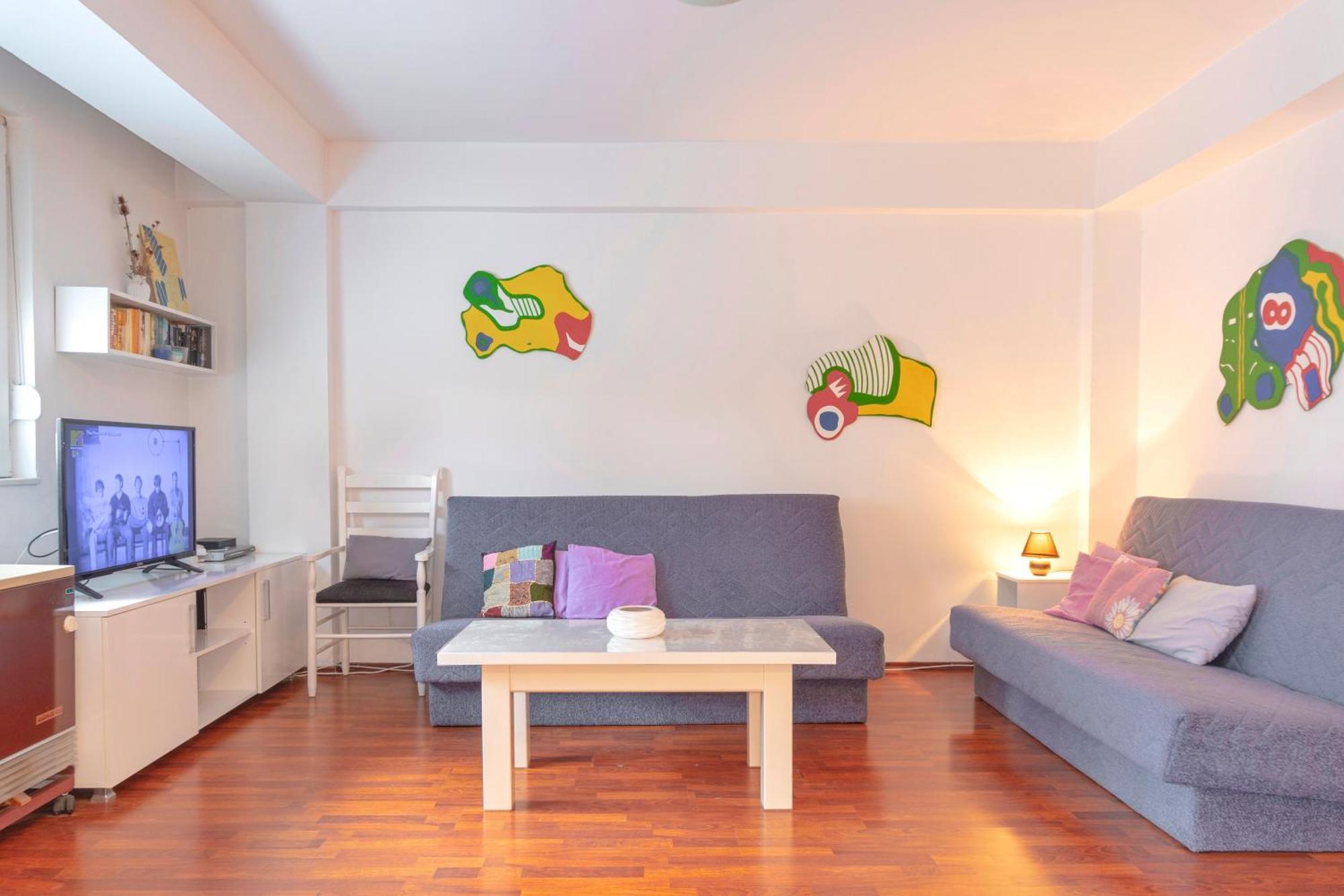 אוהריד Two Bedroom Apartment Near Centre מראה חיצוני תמונה