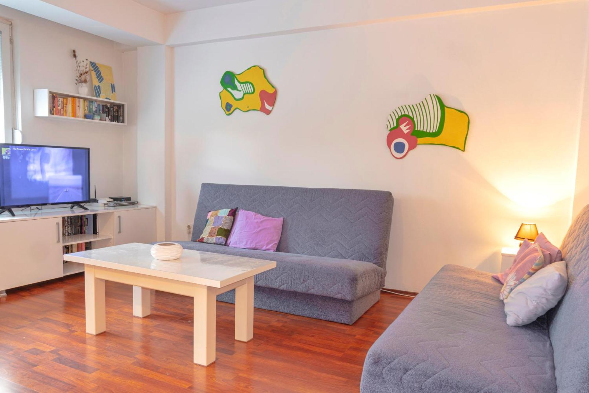 אוהריד Two Bedroom Apartment Near Centre מראה חיצוני תמונה