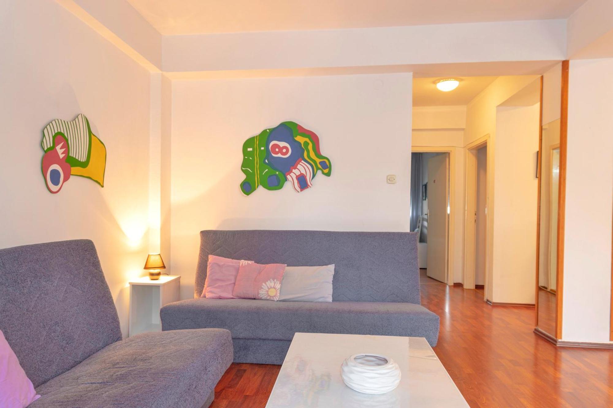 אוהריד Two Bedroom Apartment Near Centre מראה חיצוני תמונה
